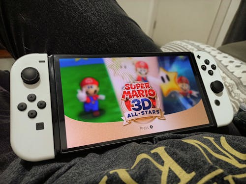 Super Mario 3D All Stars on Nintendo Switch Oled 