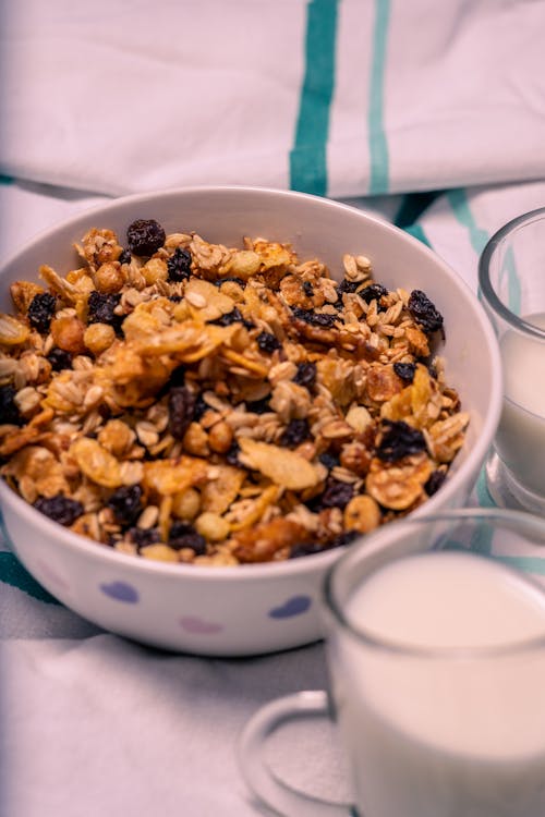 Cornflakes in Bowl