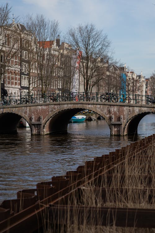 The Torensluis Bridge in Amsterdam, the Netherlands 