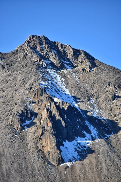 Бесплатное стоковое фото с величественный, вертикальный выстрел, гора