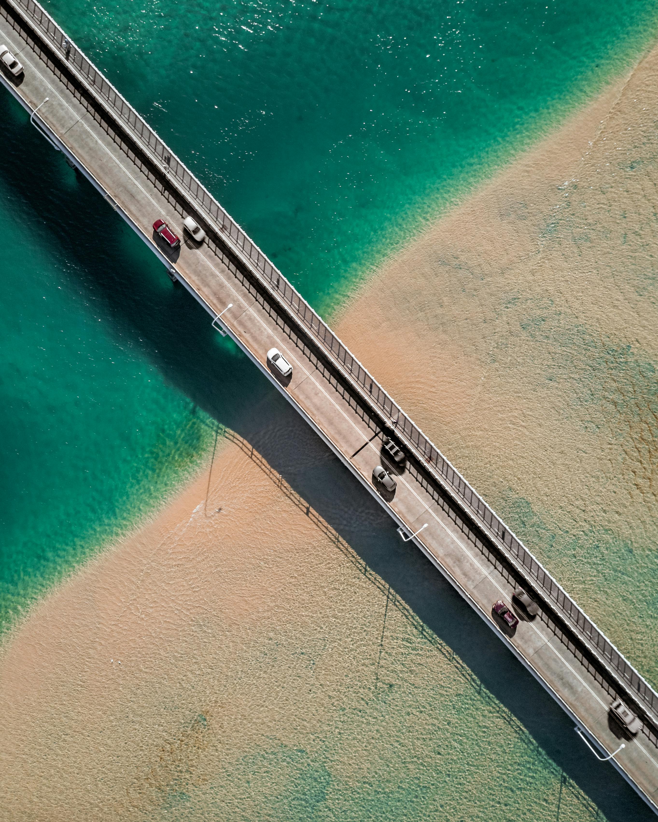 Aerial Photography Of Bridge