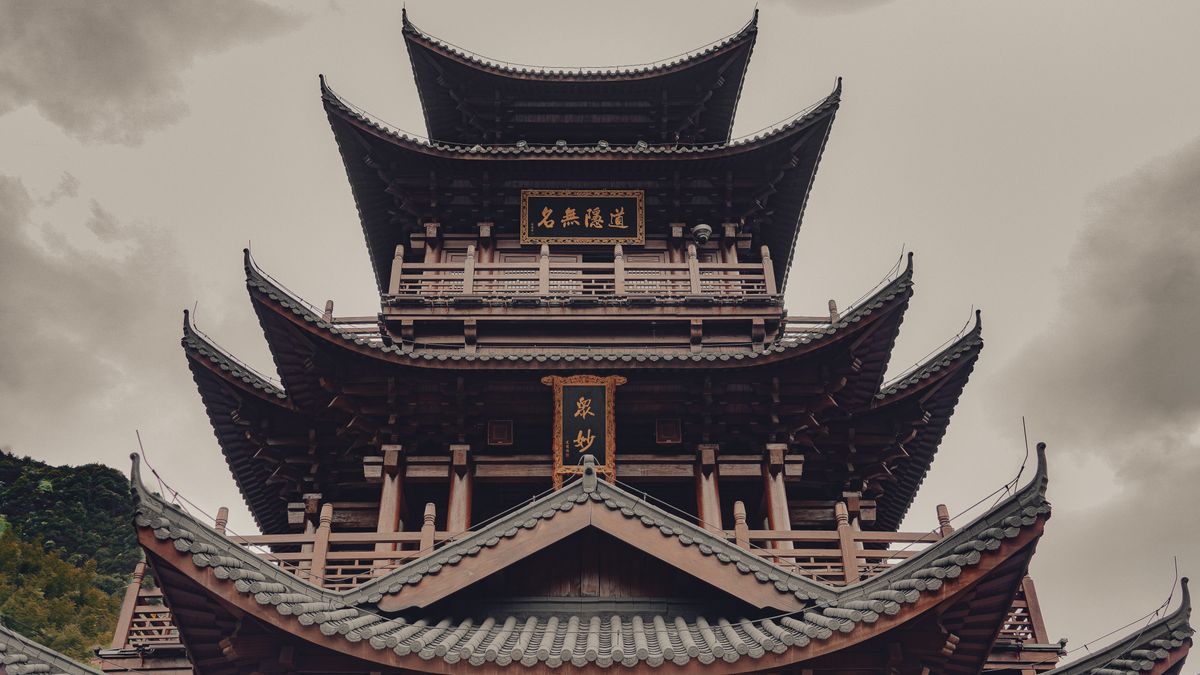 日本の伝統的な建築と和の情景のイメージ