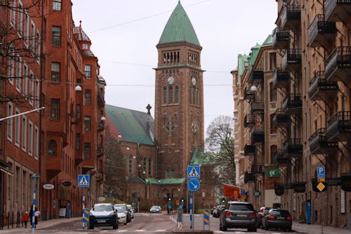 Ilmainen kuvapankkikuva tunnisteilla autot, göteborg, katedraali
