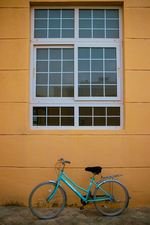 Gratis stockfoto met detailopname, fiets, gebouw
