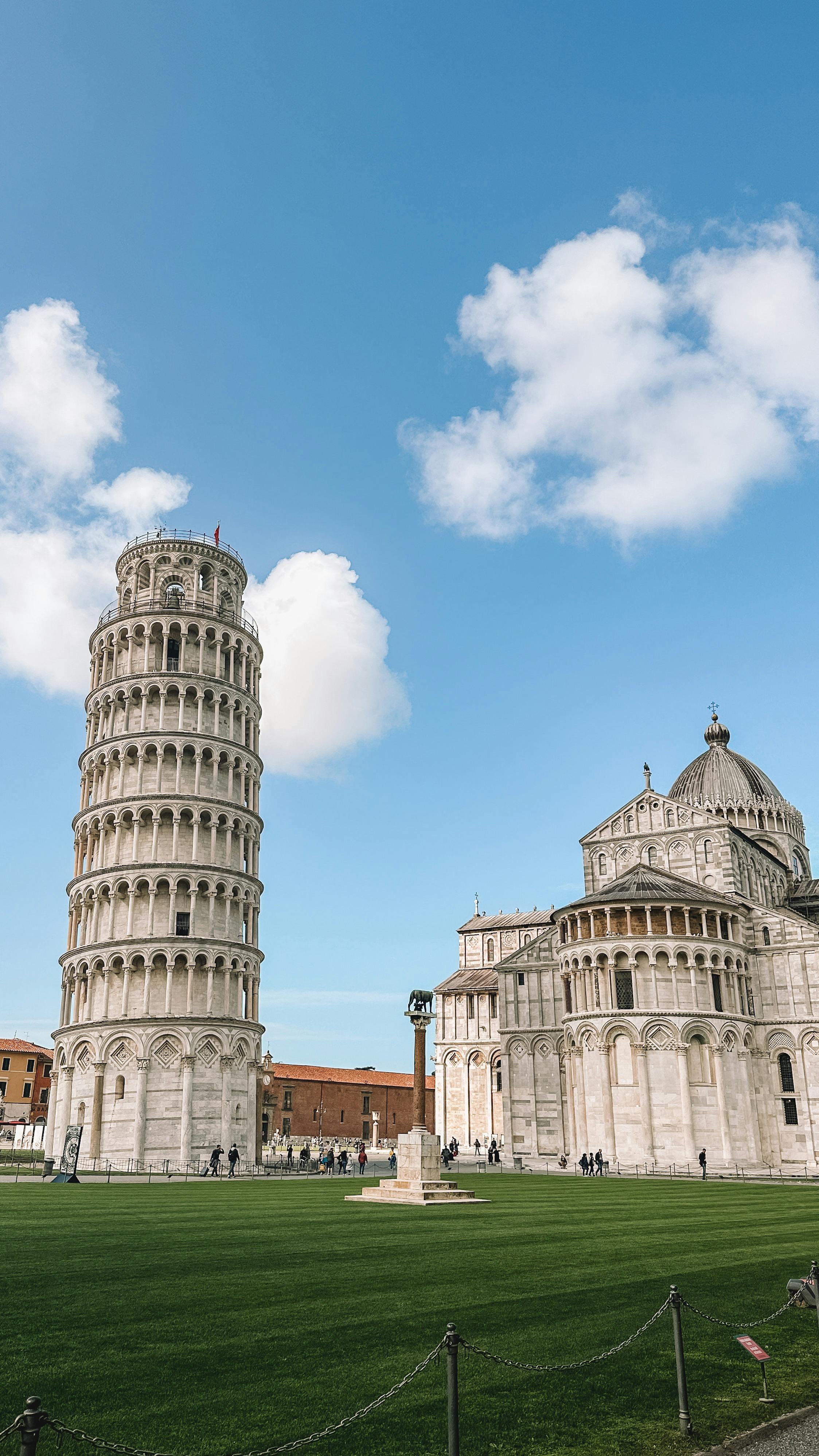 Phil's hugging a great big tower! - Picture of Pisa, Province