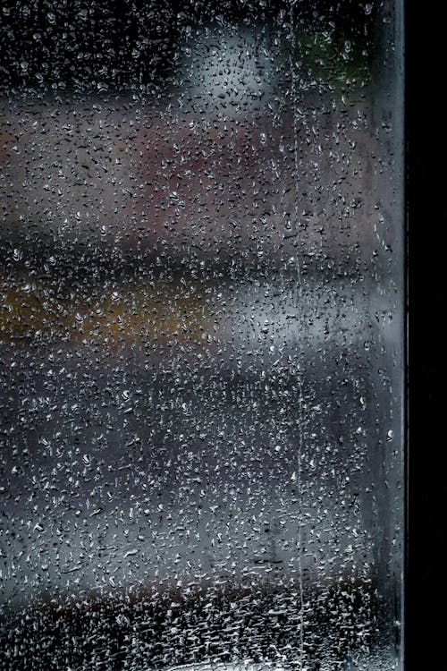 Raindrops on the Window Glass