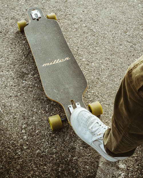 Foot on a Skateboard 