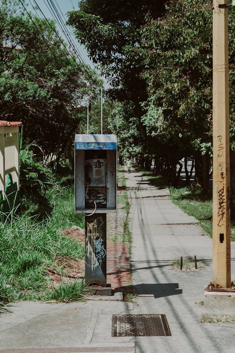 Obsolete Public Telephone