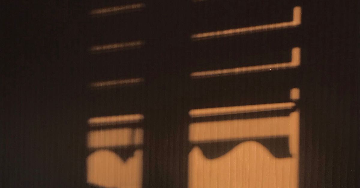 Shutters Shadow on Wall · Free Stock Photo