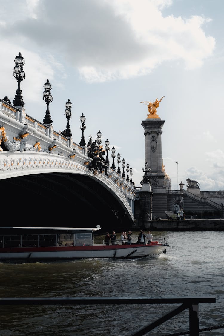 Pont Alexandre III In Paris, France 