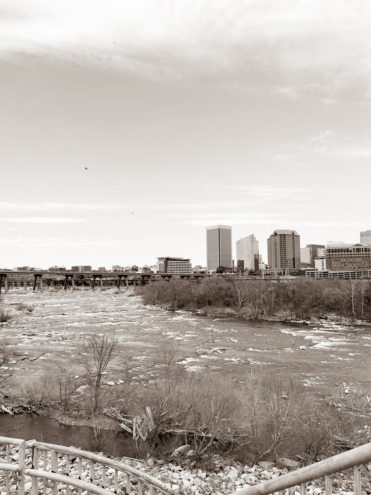 James River In Richmond, Virginia, USA