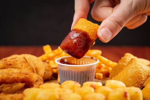Free stock photo of bread, chicken, crisp