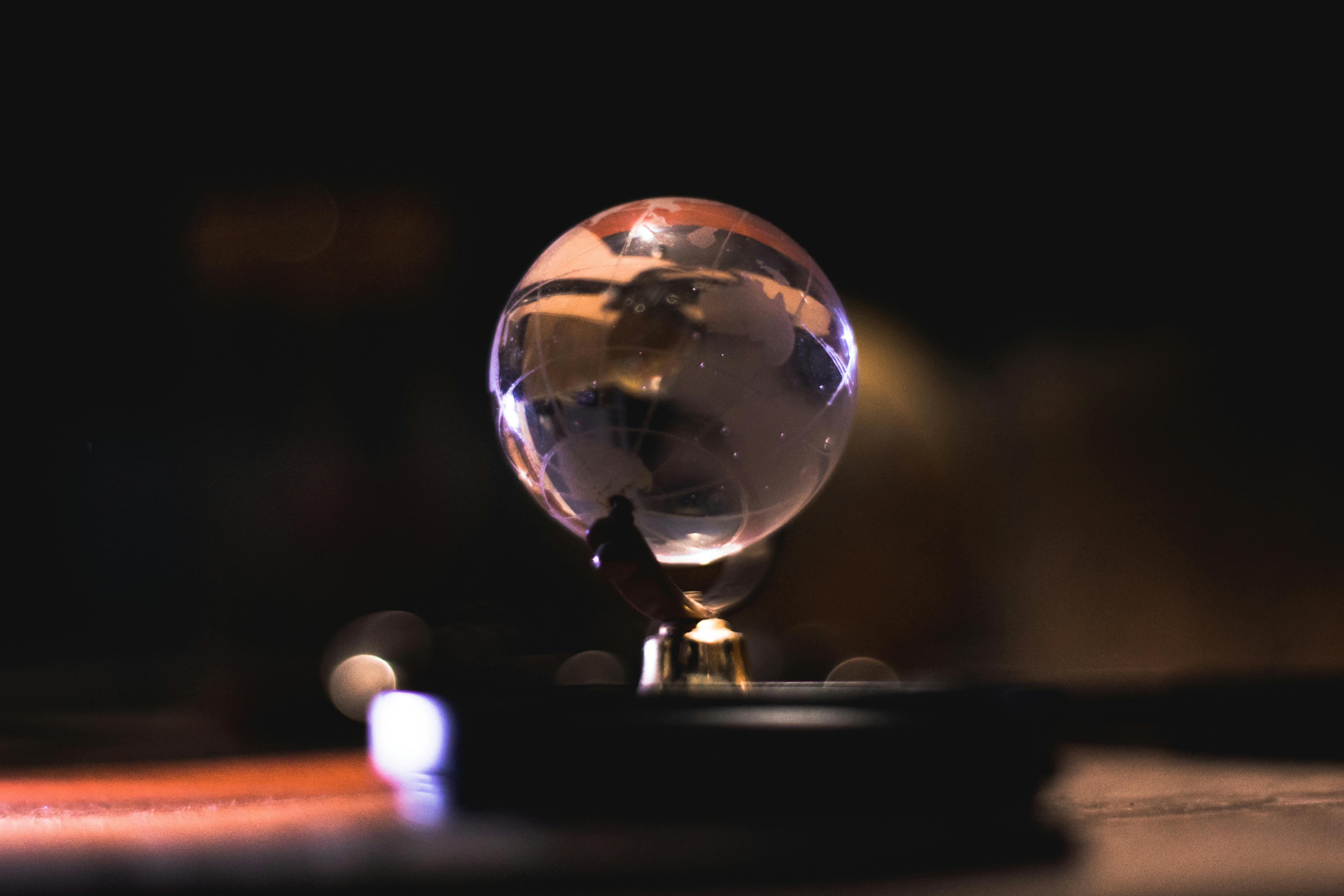 Free stock photo of crystal, crystal ball, crystal glass