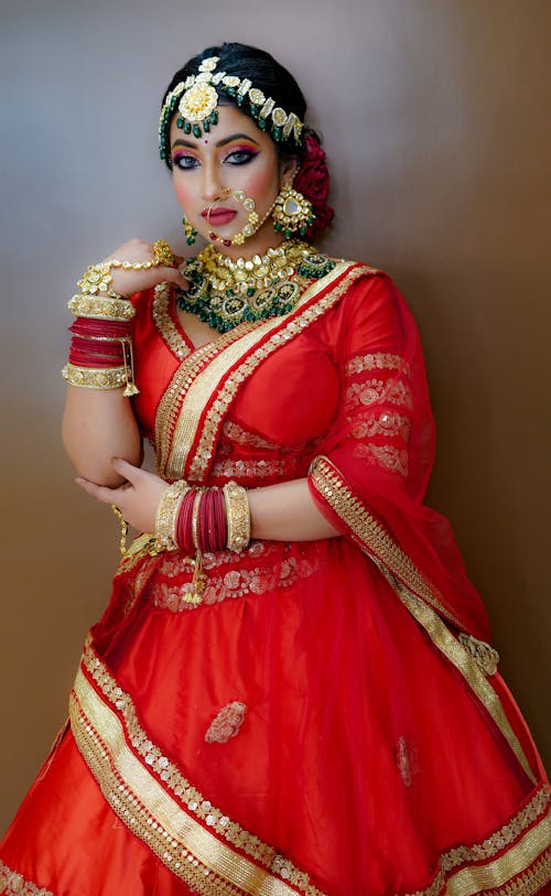 Základová fotografie zdarma na téma exotický, indická svatba, indka