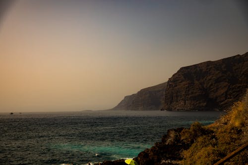 The Cliffs of Los Gigantes on the Canary Island Tenerife