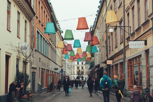 カラフル, シティ, スウェーデンの無料の写真素材