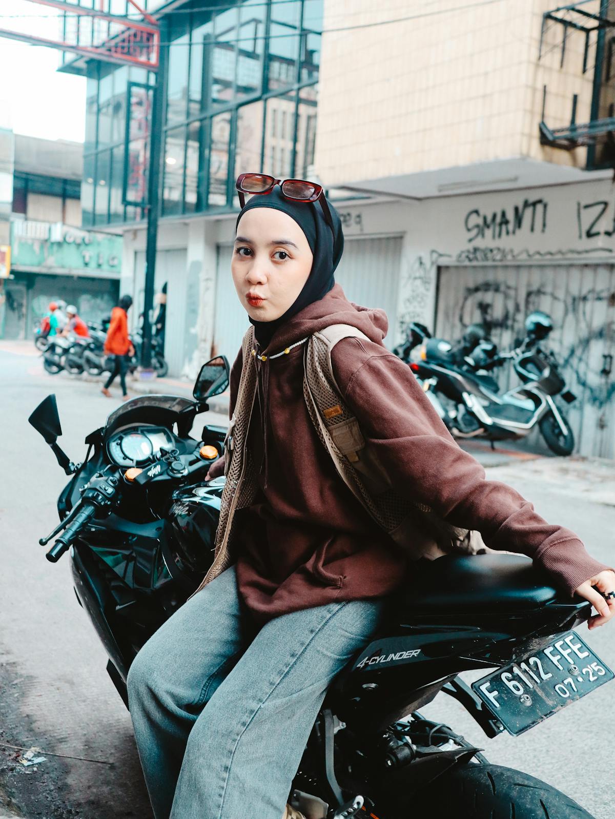 Hijab And Motorcycle Photos, Download The BEST Free Hijab And ...