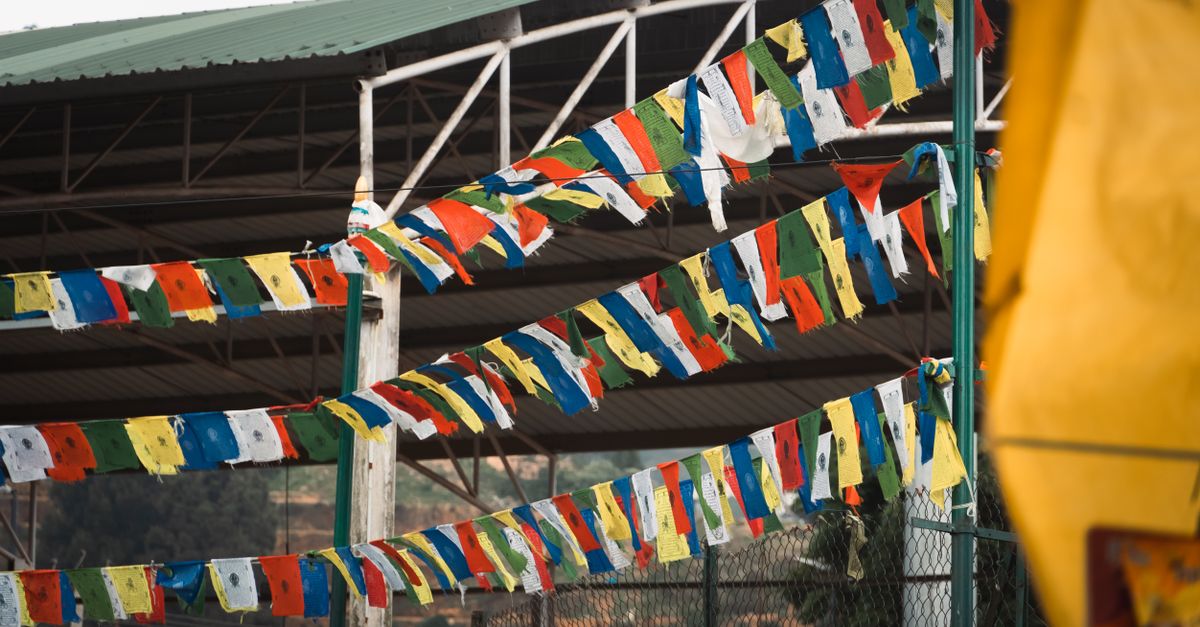 Colorful Fabrics on Strings · Free Stock Photo