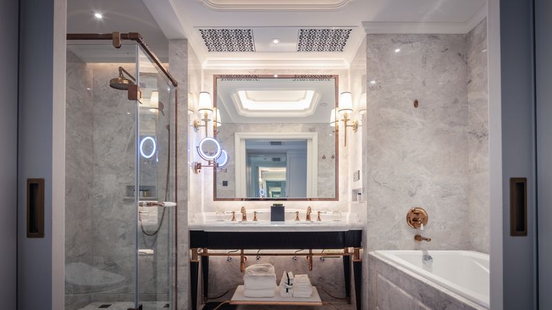 Luxury bathroom makeover