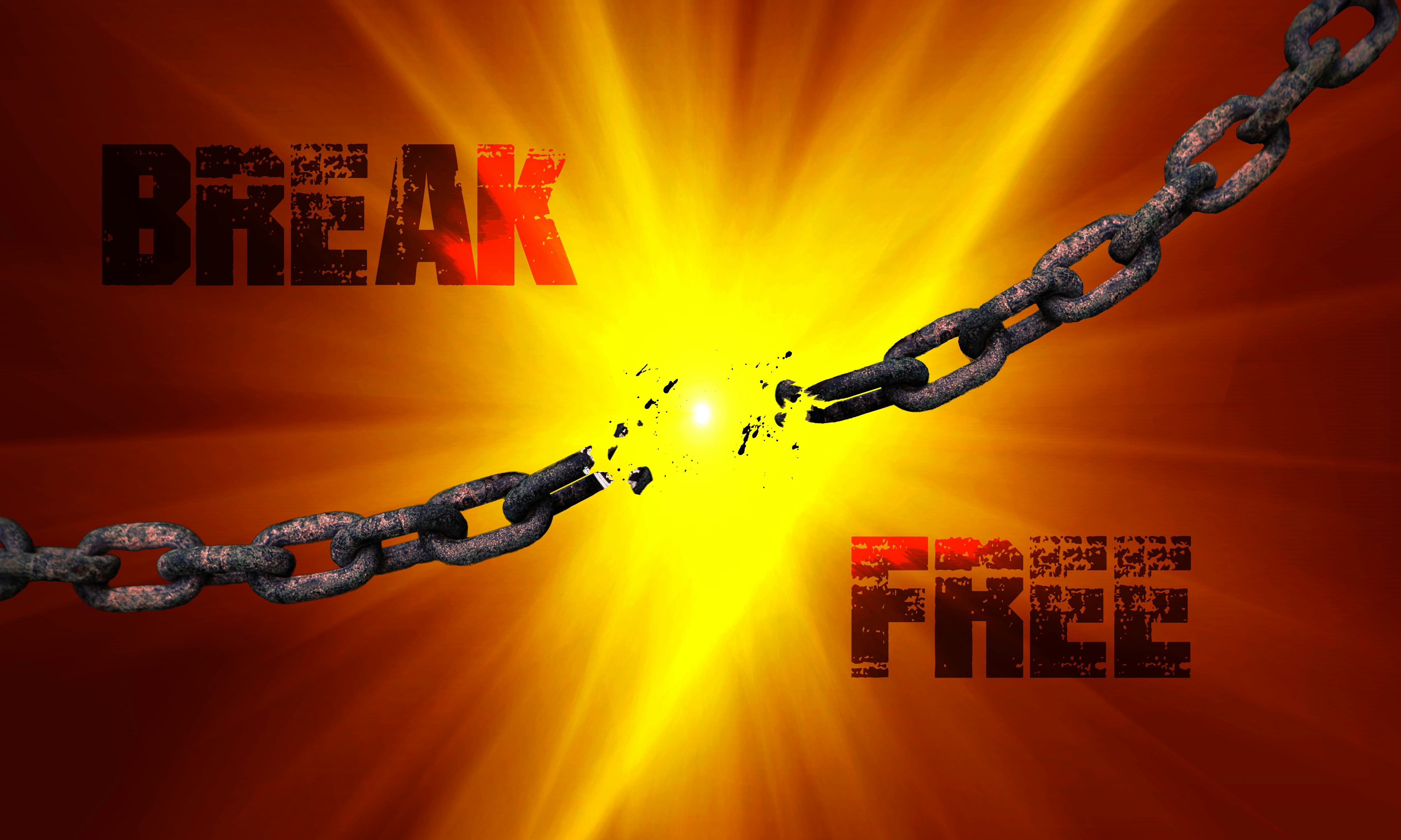 Free stock photo of break break free broken
