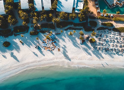 Foto profissional grátis de aerofotografia, clima tropical, estância