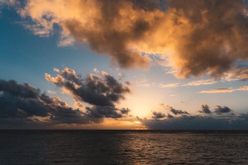 Kostnadsfri bild av clouds, dramatisk himmel, hav