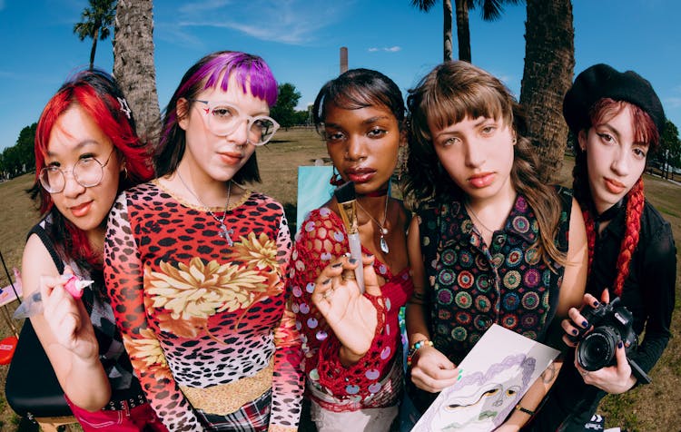 Photo Of Group Of Girls Standing Together