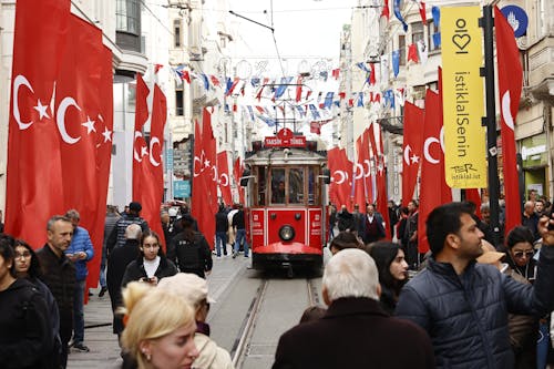 Foto d'estoc gratuïta de bandera, bandera vermella, türkiye