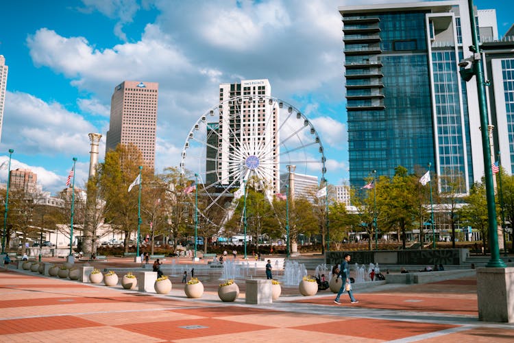 Centennial Olympic Park In Atlanta, Georgia