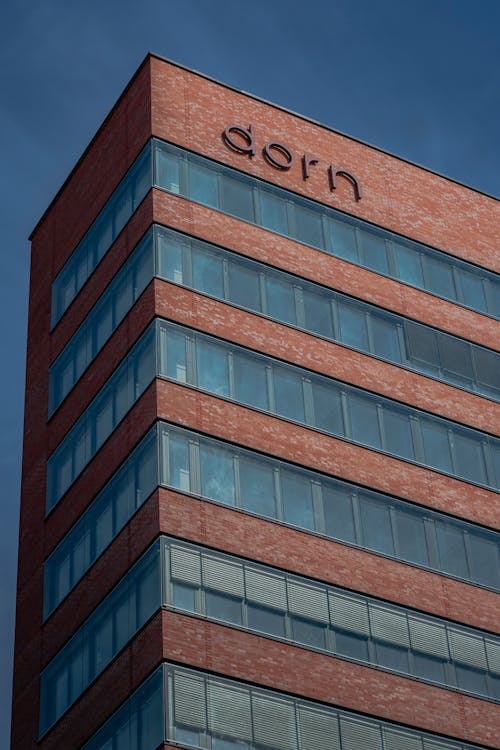 Modern Building against Blue Sky