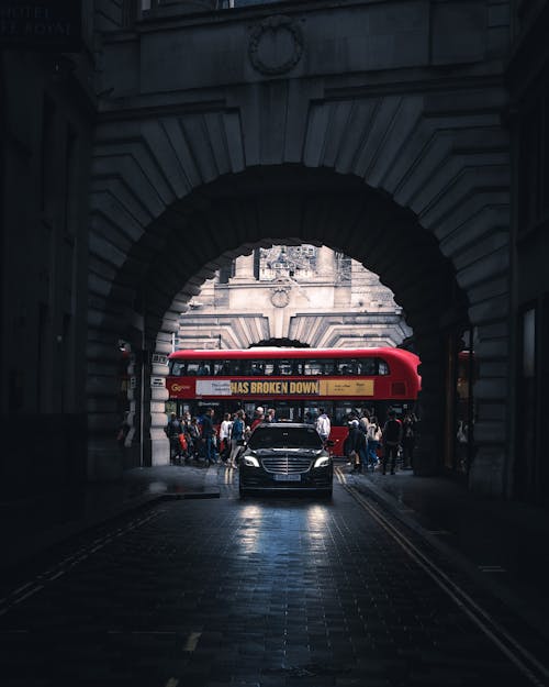 Gratis stockfoto met autobus, blauw, centraal londen