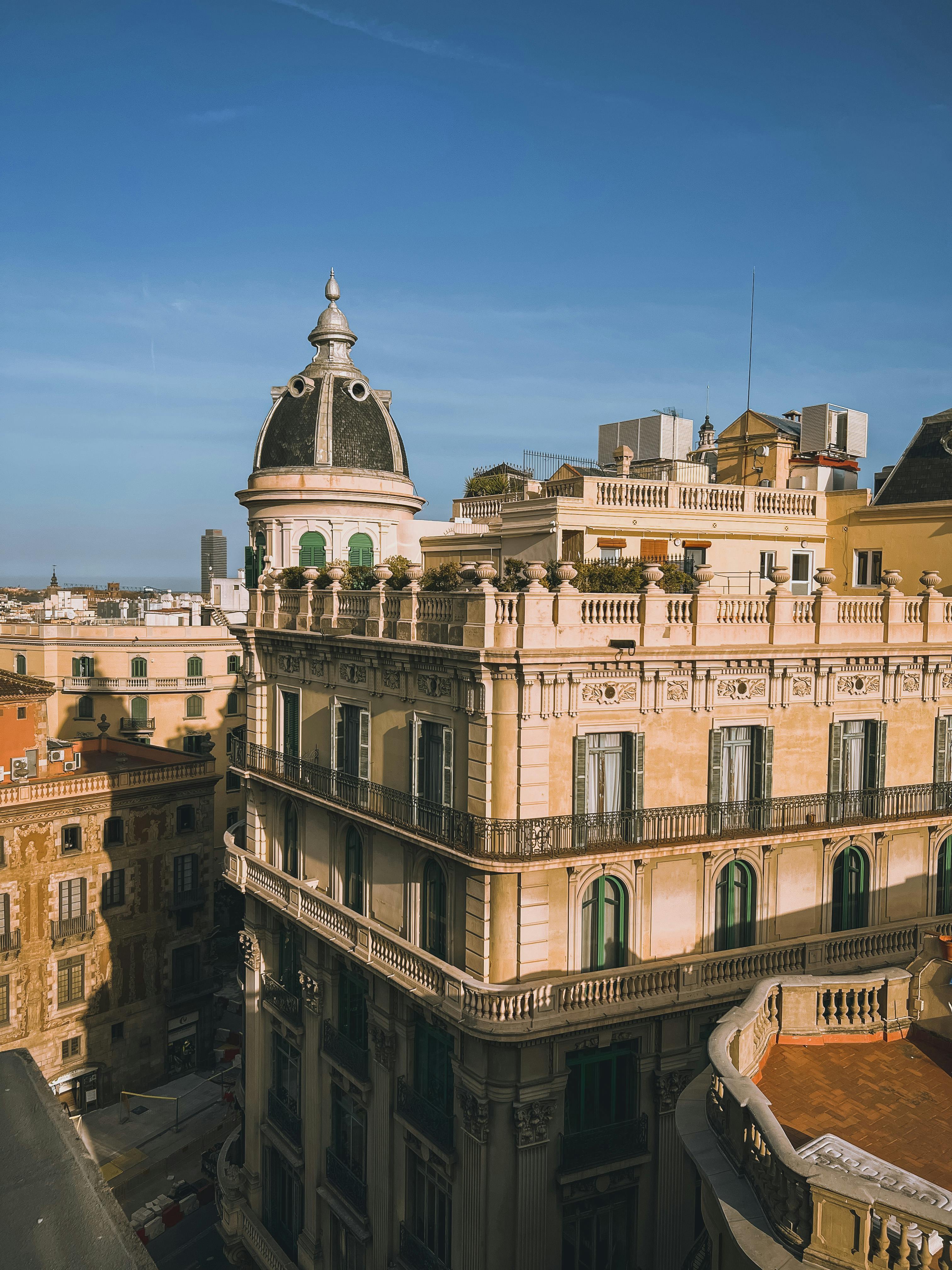 bank building in barcelona