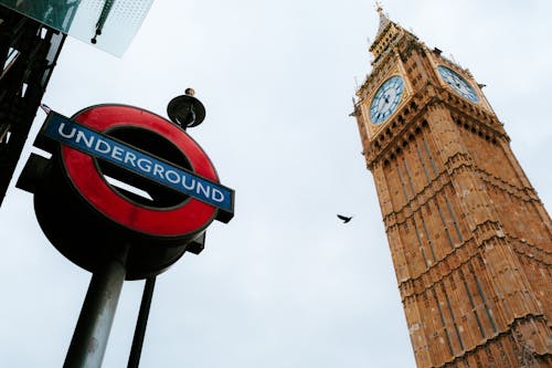 免费 低角度拍攝, 倫敦, 倫敦大笨鐘 的 免费素材图片 素材图片