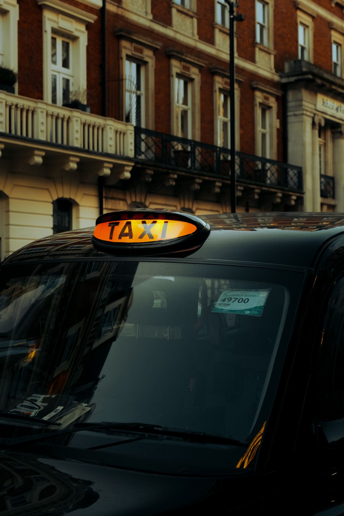 Verzorgde taxi van Uber-Taxi Albert