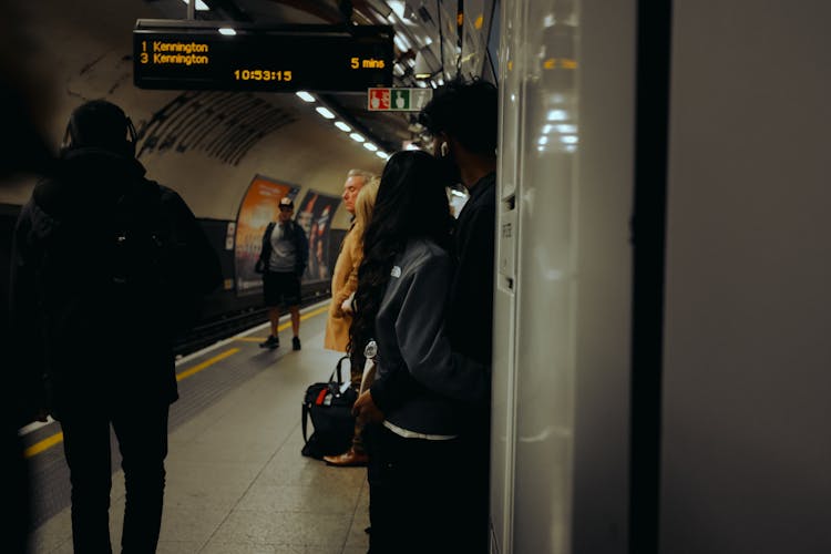 People On Metro Station