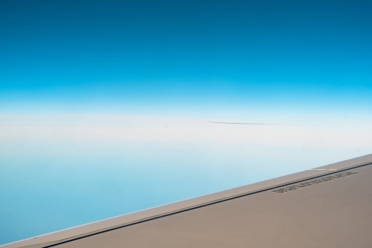 Photo Of An Airplane Wing 