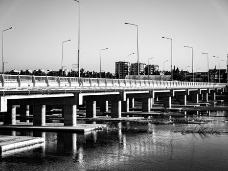 Free stock photo of architecture, beach, black and white