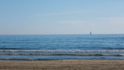 地中海, 小浪, 帆船 的 免费素材图片