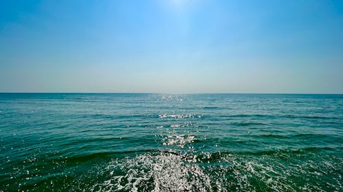 Základová fotografie zdarma na téma čisté nebe, horizont, modrá obloha