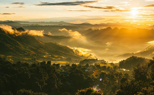 Beautiful landscape rapids on a mountains river in sunlight. Filtered image  colorful effect. 17659148 Stock Photo at Vecteezy