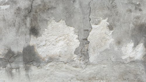 Cracks on Old Gray Wall