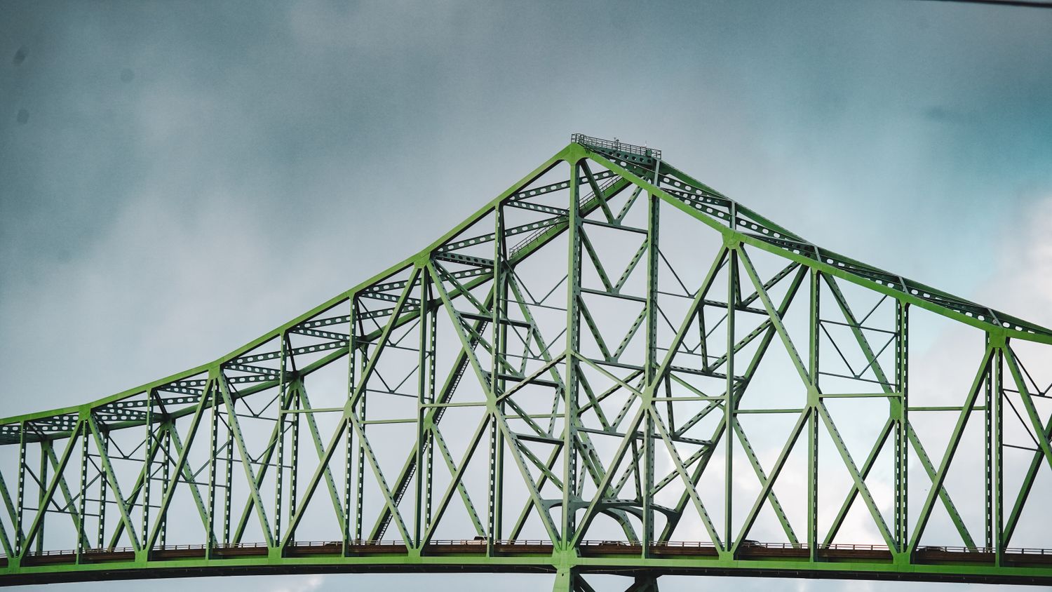 Engineering truss structure background