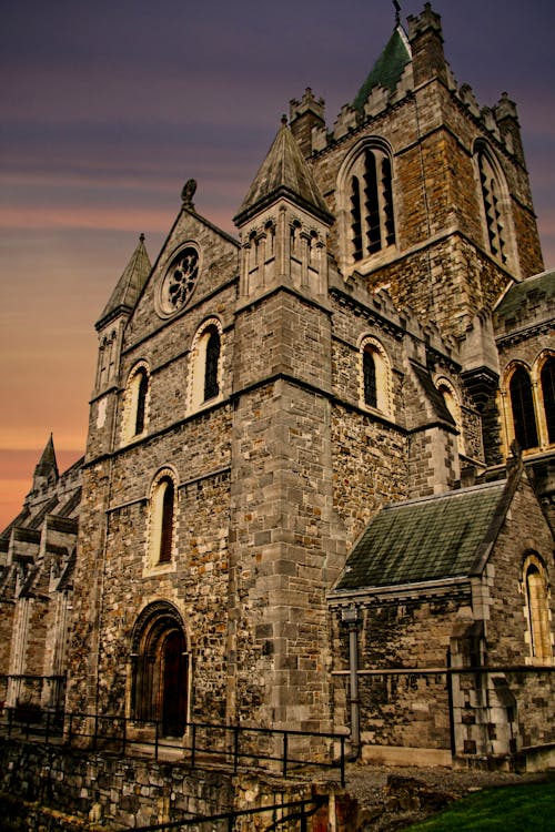 Foto profissional grátis de arquitetura gótica, capela, catedral da igreja de cristo