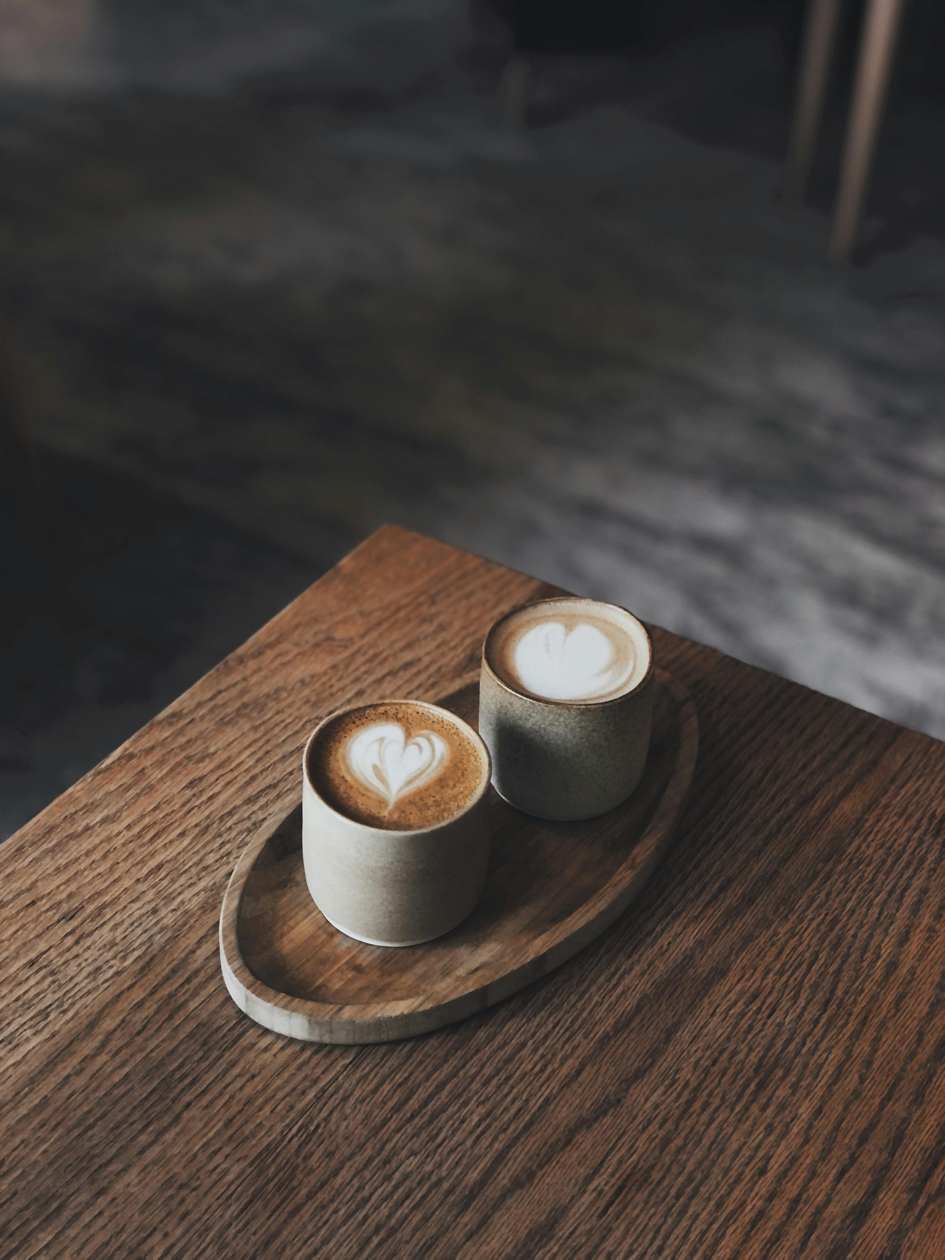 Coffee in Cups on Table · Free Stock Photo