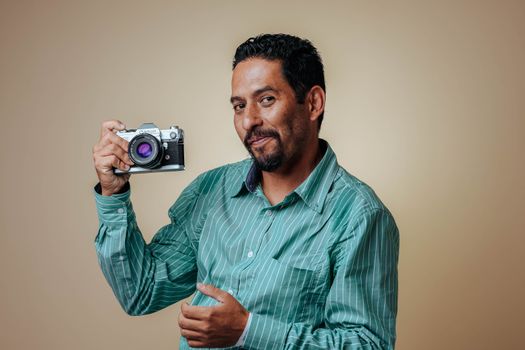Free stock photo of camara antigua, cámara vintage, fotografo