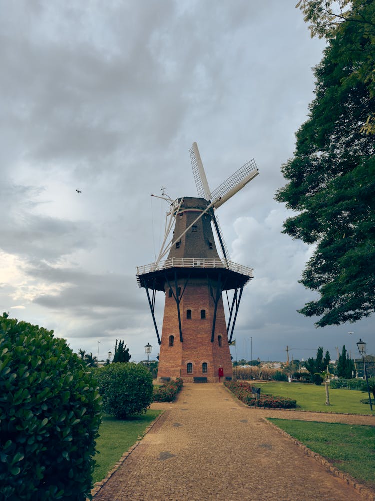 A Windmill In The Countryside