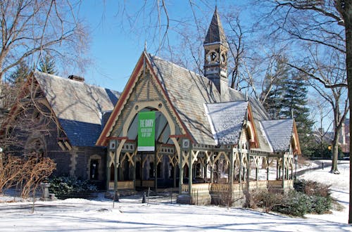 Foto d'estoc gratuïta de Central park, centre de visitants, hivern
