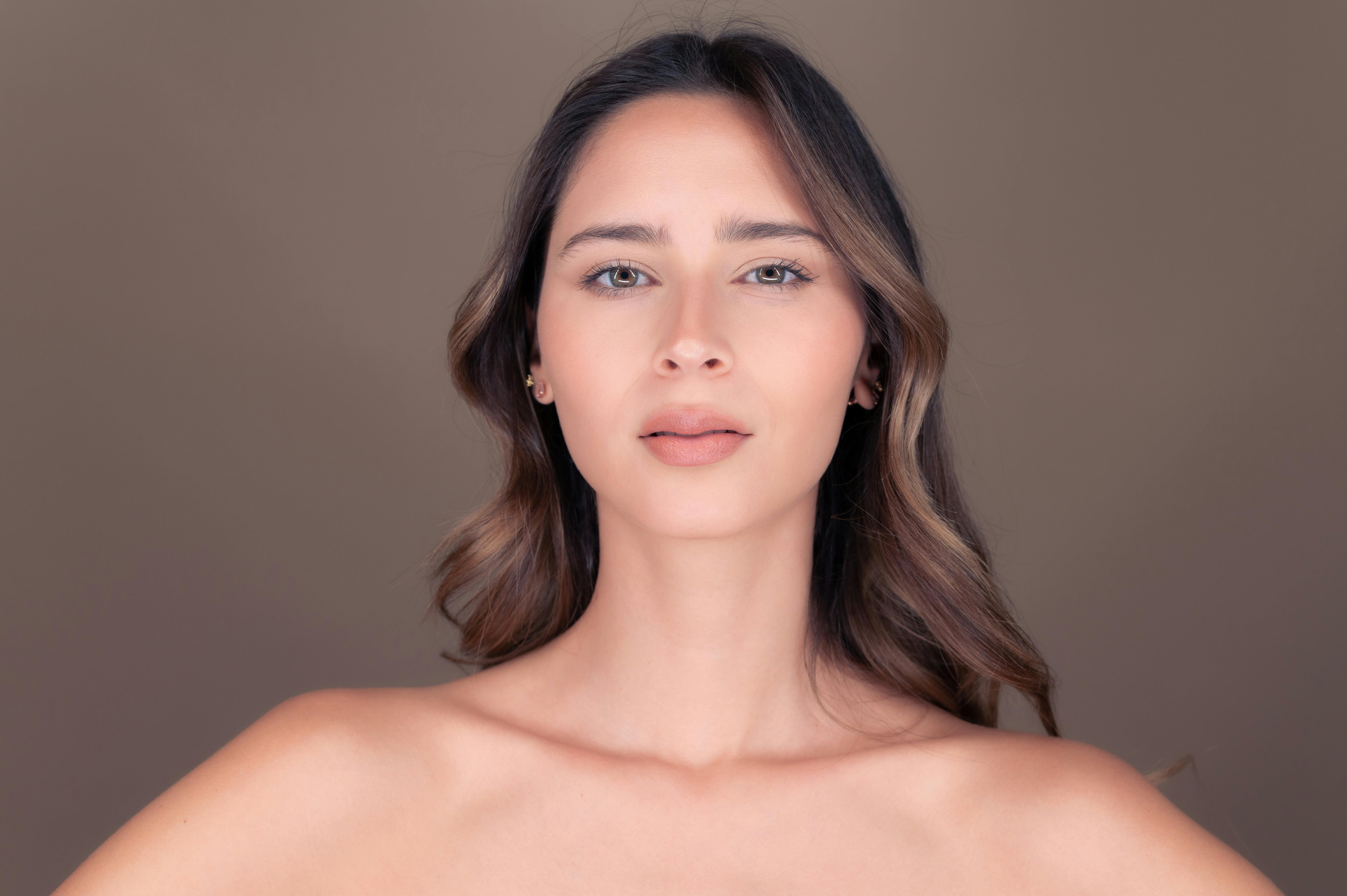 Portrait of a Naked Young Woman · Free Stock Photo