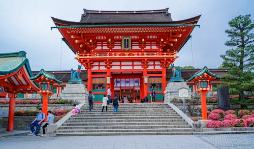 Δωρεάν στοκ φωτογραφιών με fushimi inari-taisha, kyoto, ανατολικός