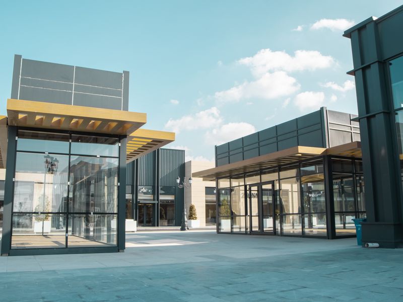 Fachada para Shopping e Galeria